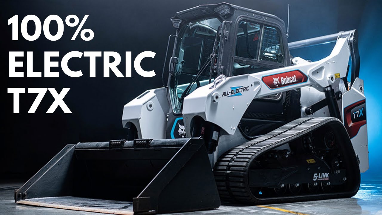 World's First Electric Track Loader | Bobcat T7X