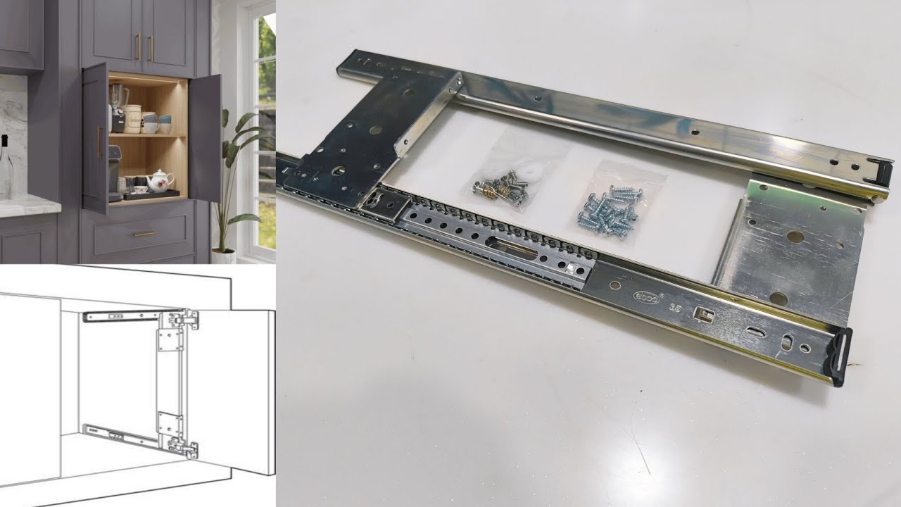 Pocket Door Channel (Ebco) Pocket Door System | Manual Pocket Door Slide Telescopic Channel