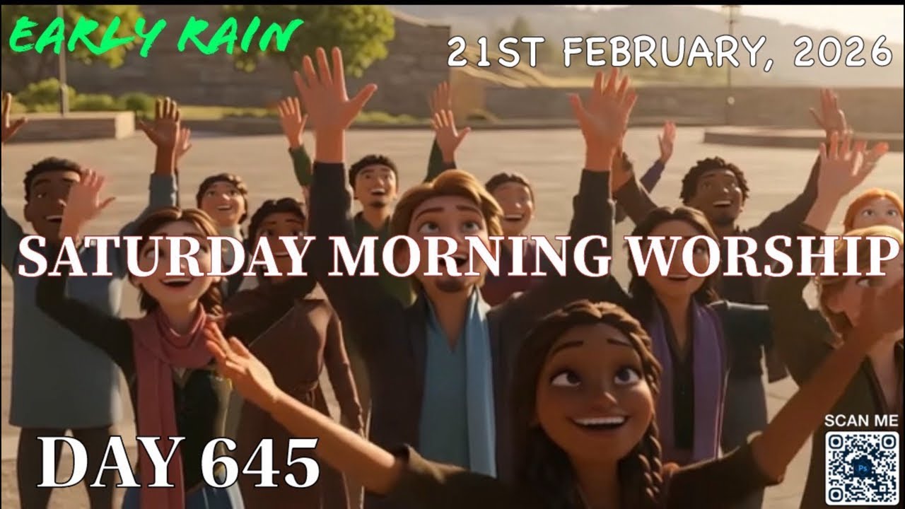 EARLY RAIN 🌧️ DAY 645: “ SATURDAY MORNING WORSHIP “