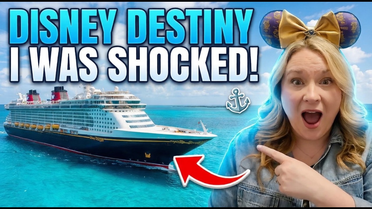 Отзыв о круизе Disney Destiny: Я был в шоке от этого корабля!