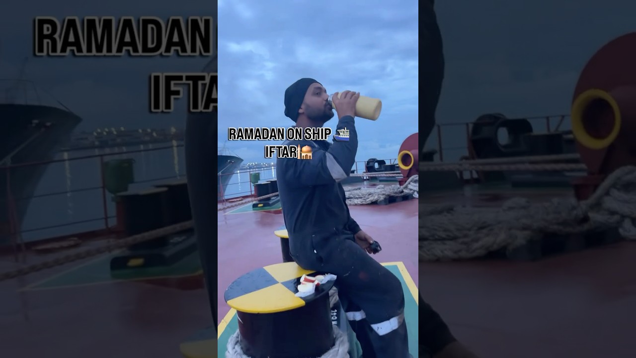 Ramadan on ship ⛴️ ||IFTAR|| #shortsfeed #shortvideos #ship #viral #iftar #ramadan #muslim #shorts