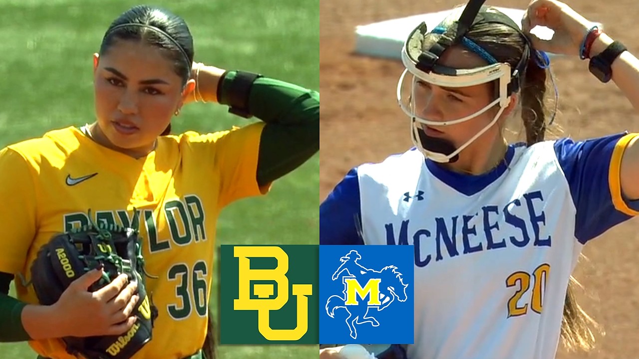 McNeese vs Baylor Women's College Softball Highlights Full Game 2026