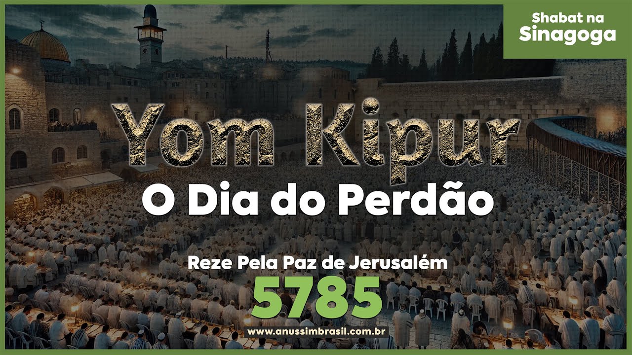 Yom Kipur 5785 - Urgente: O que Está Acontecendo em Israel Agora? Reze Pela Paz de Jerusalém