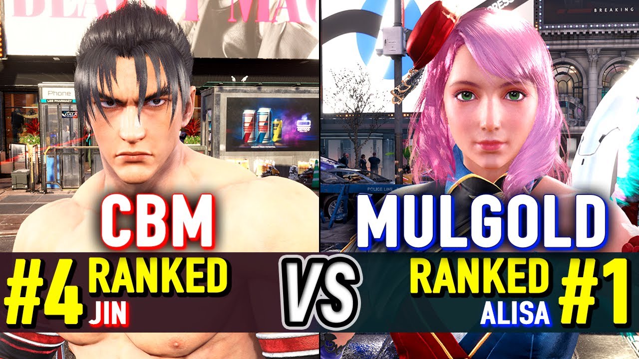 T8 🔥 CBM (#4 Ranked Jin) vs MULGOLD (#1 Ranked Alisa) 🔥 Tekken 8 High Level Gameplay