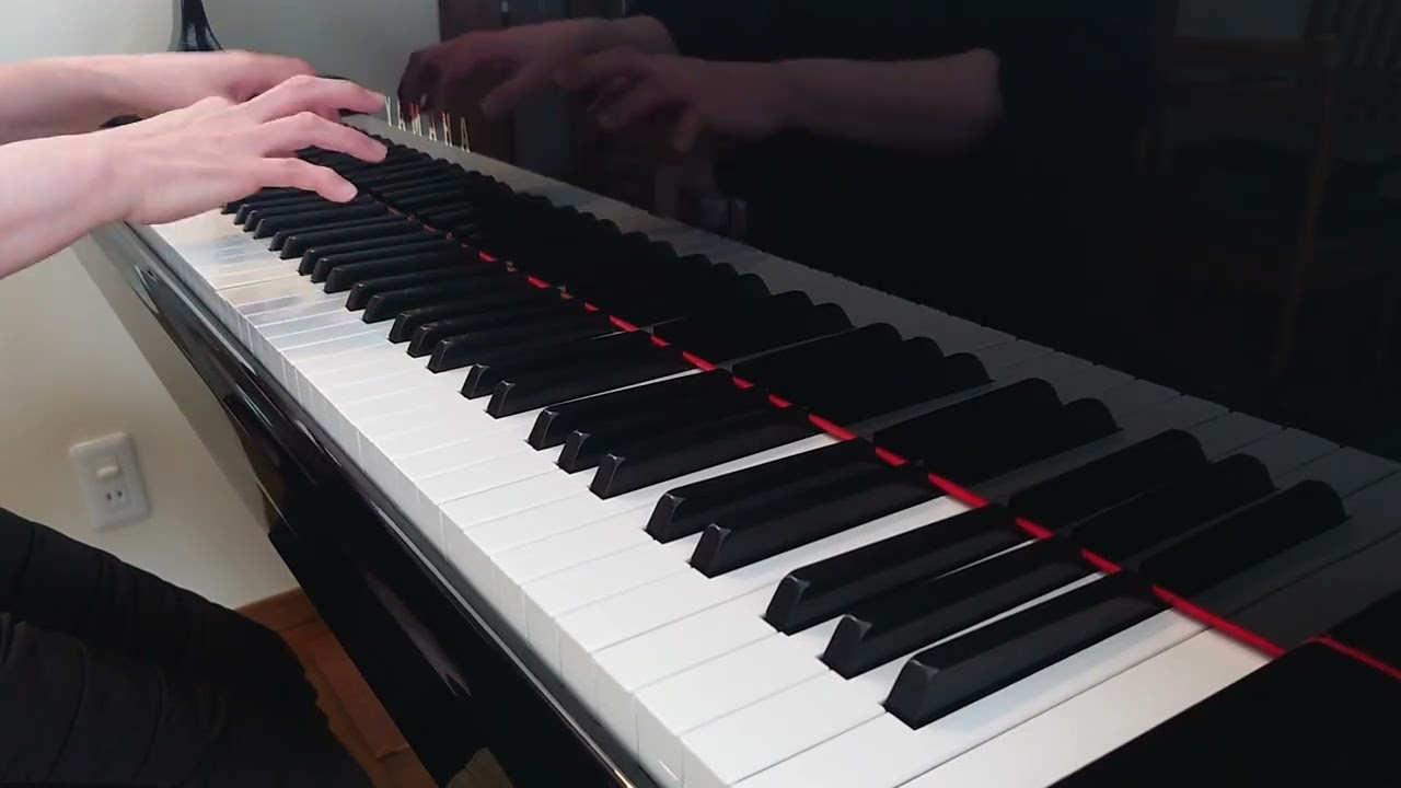 【作業用BGM】ショパン「華麗なる大円舞曲 第1番」をゆったり練習風景｜Piano Practice