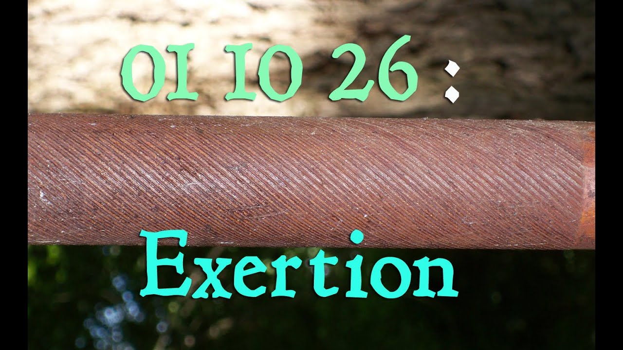 01 10 26 : Exertion