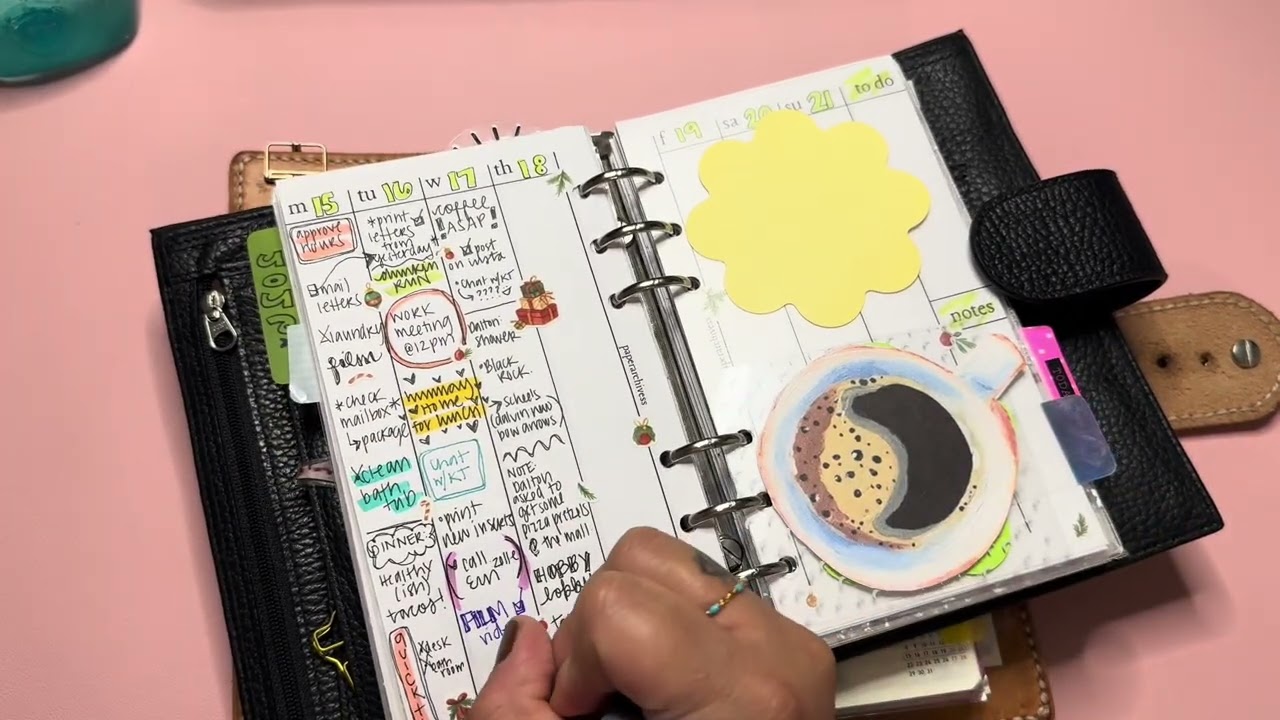 Planmas, день 17: Hobonichi Weeks, Daily Pocket Moleskine, Personal Rings Planner, PWM.