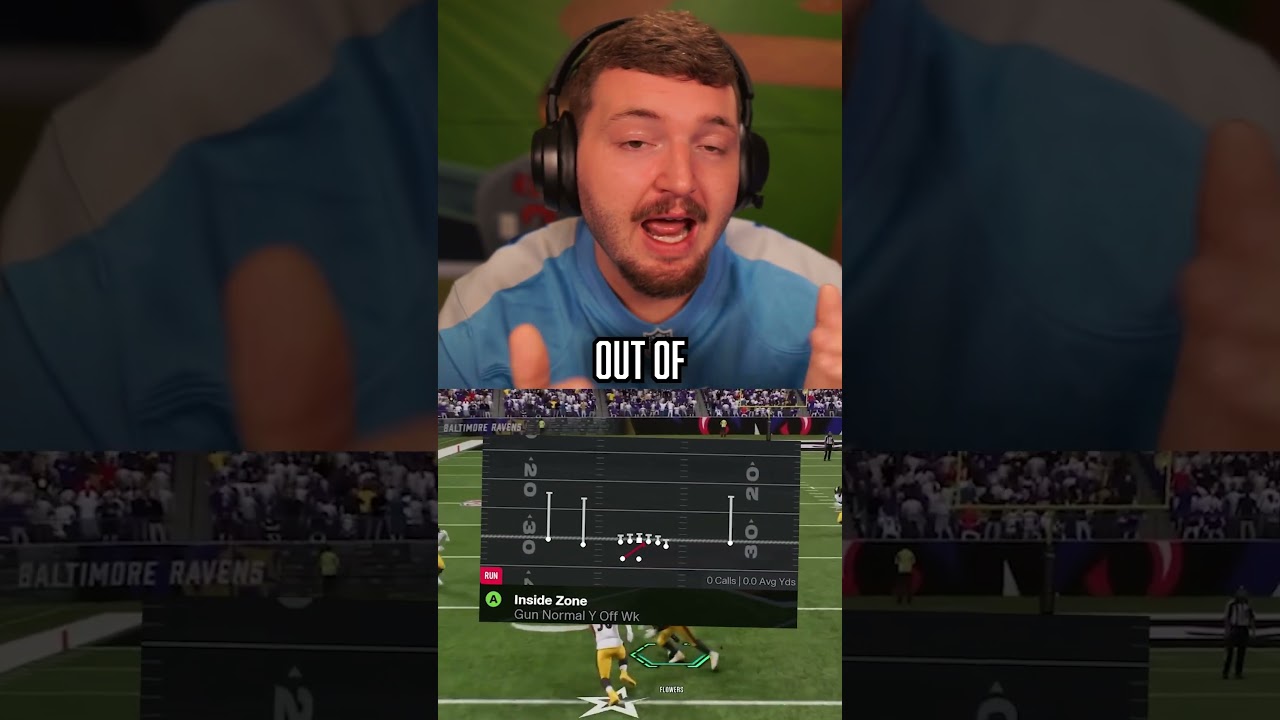 RBT gives his 3 best offensive plays in Madden 26 #shorts
