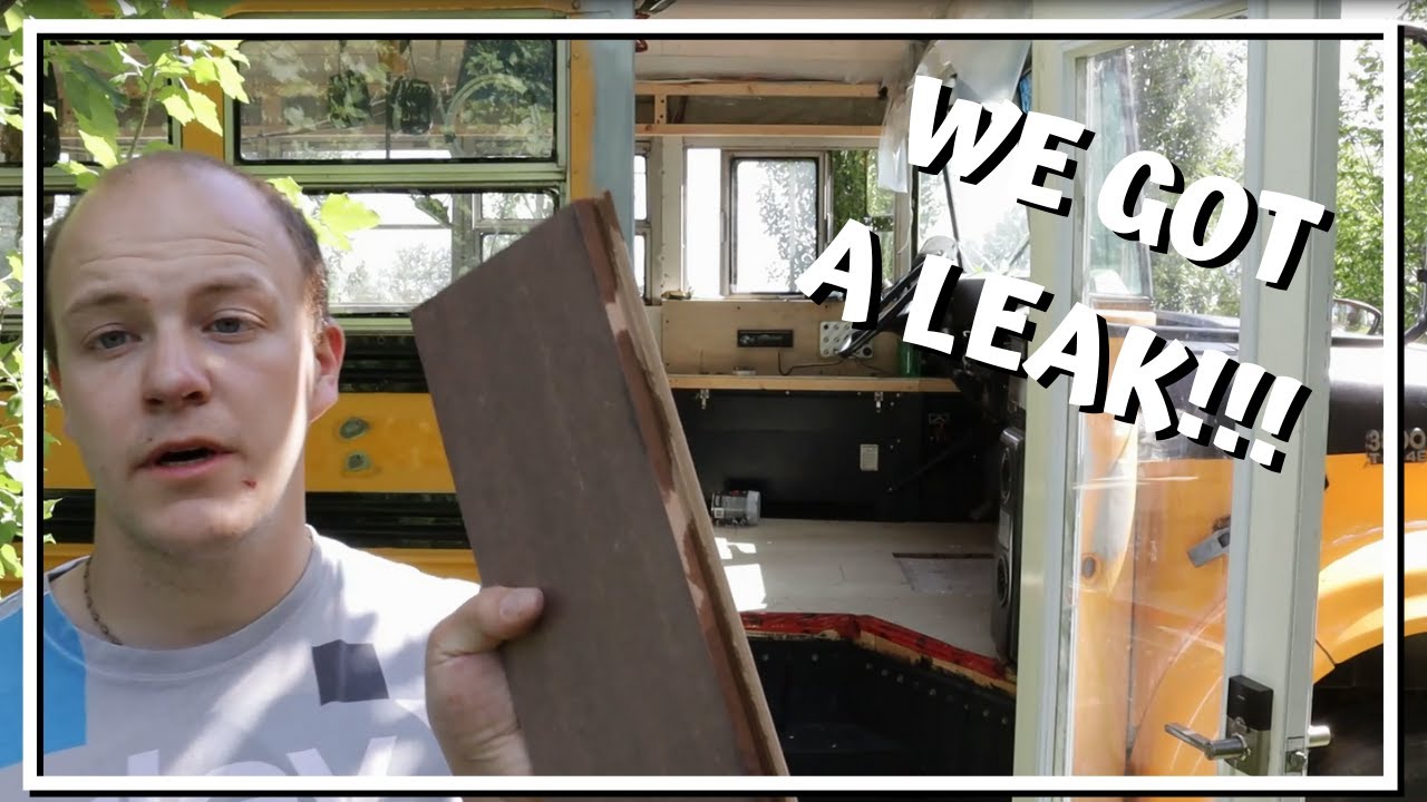Paint Prep And Leak Repair - Bus Conversion EP. 27