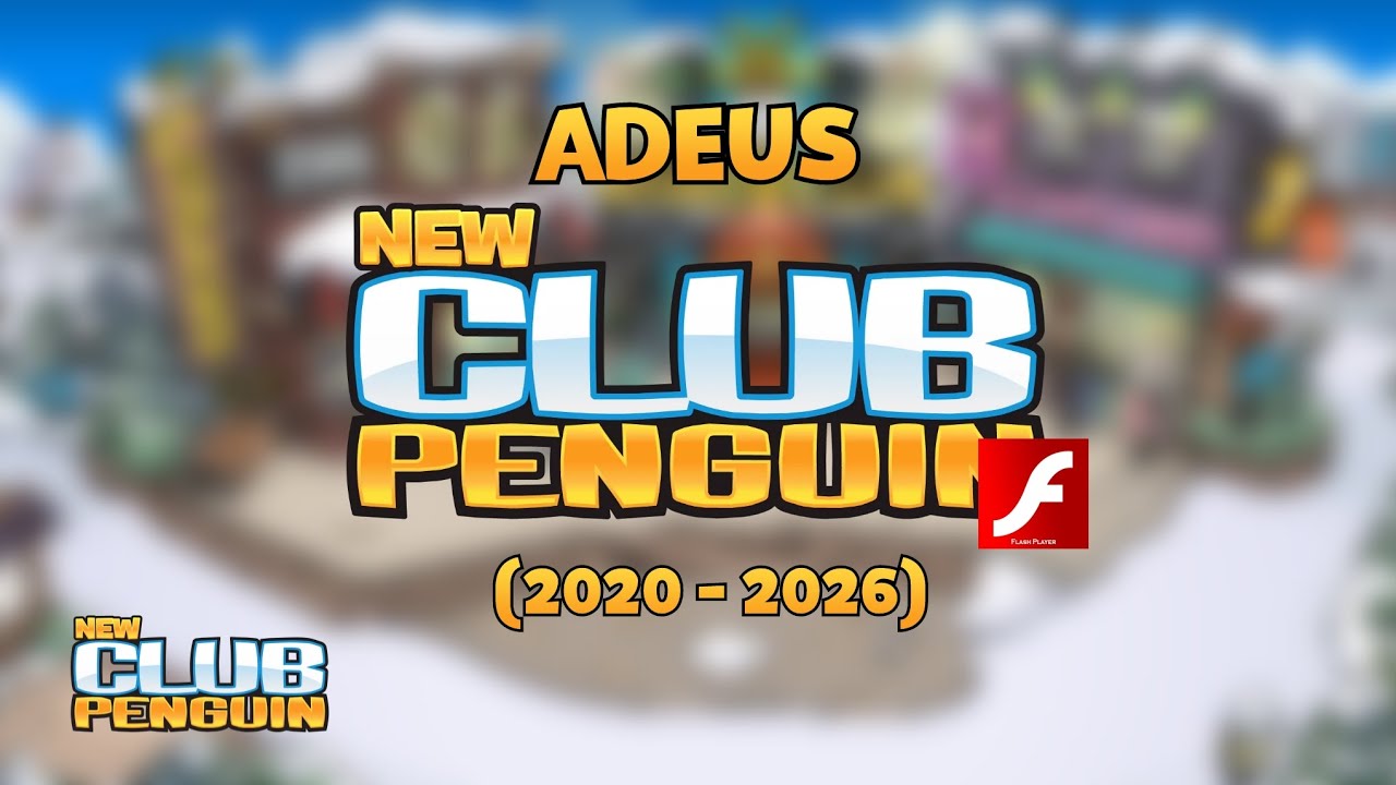 Adeus New Club Penguin no Flash