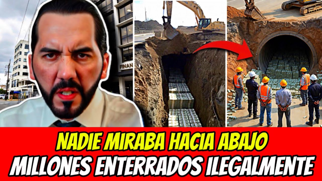 BUKELE CATEA EMPRESA DE CONSTRUCCIÓN: TÚNELES SECRETOS Y 8 MILLONES ENTERRADOS