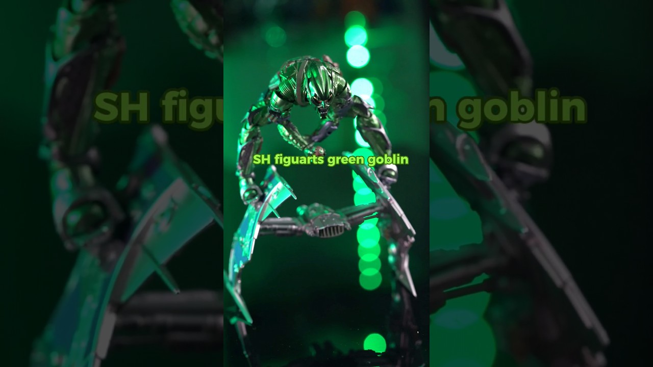sh figuarts green goblin #marvel #spiderman #sony #comics #actionfigures #toys #fun #spiderverse
