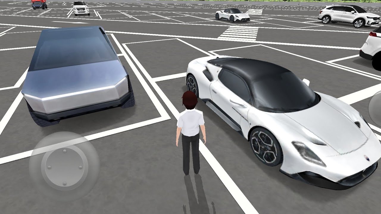 New Tesla Cybertruck - 3D Driving Class - Car Game - 3D Driving Class Android 2026