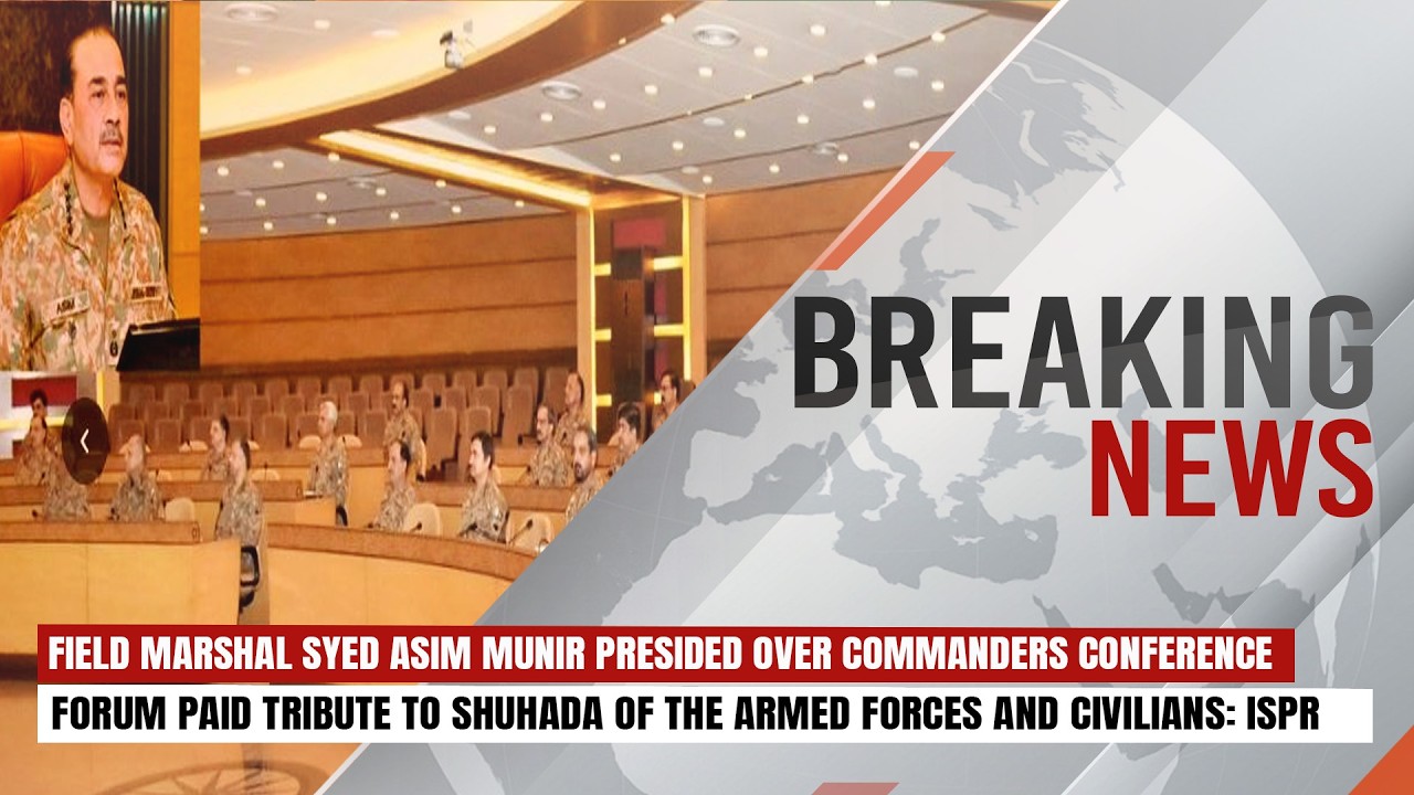 COAS chairs 275th Corps Commanders' Conference at GHQ Rawalpindi | Express247