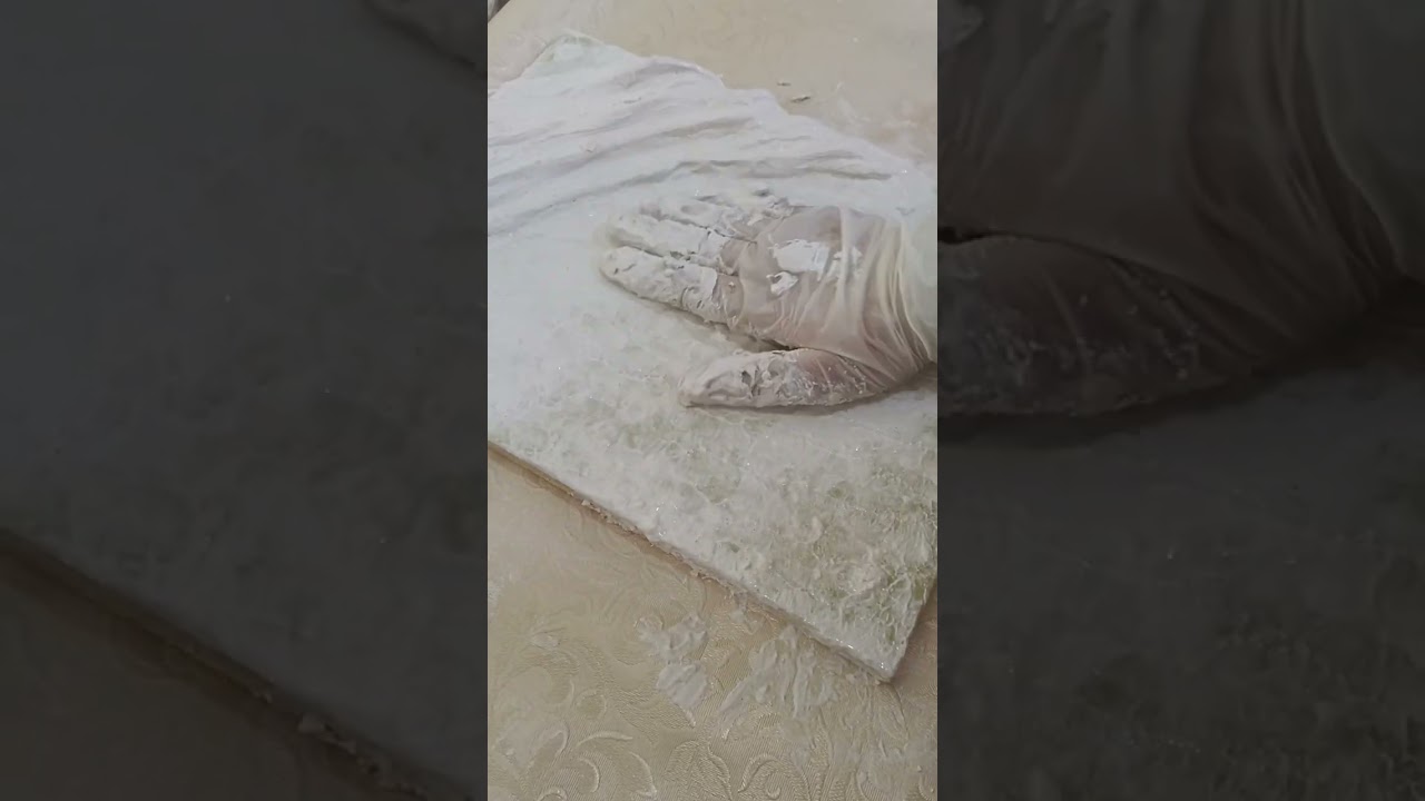 Arabic calligraphy with textured art 🎨#Allah #viral #youtubecommunity #youtubers 