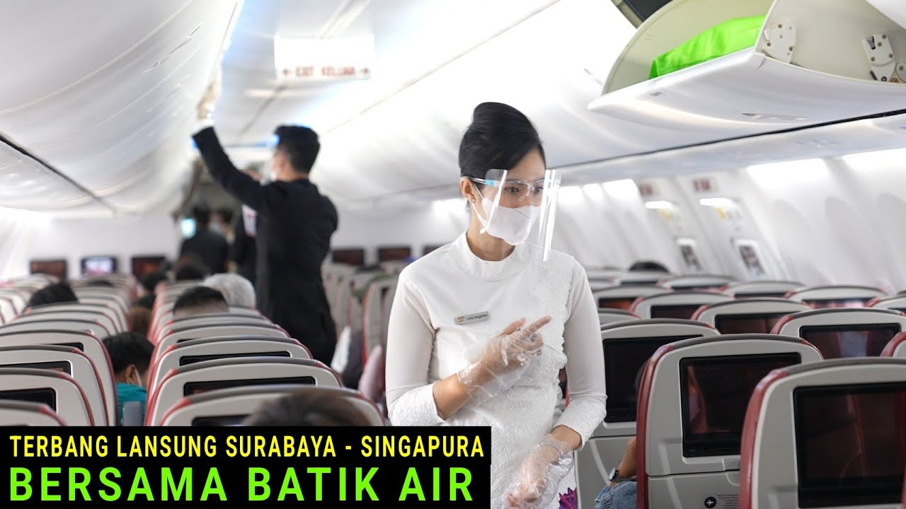 Terbang Langsung Surabaya - Singapura Bersama Pesawat Batik Air, Intip Kesibukan sebelum Terbang
