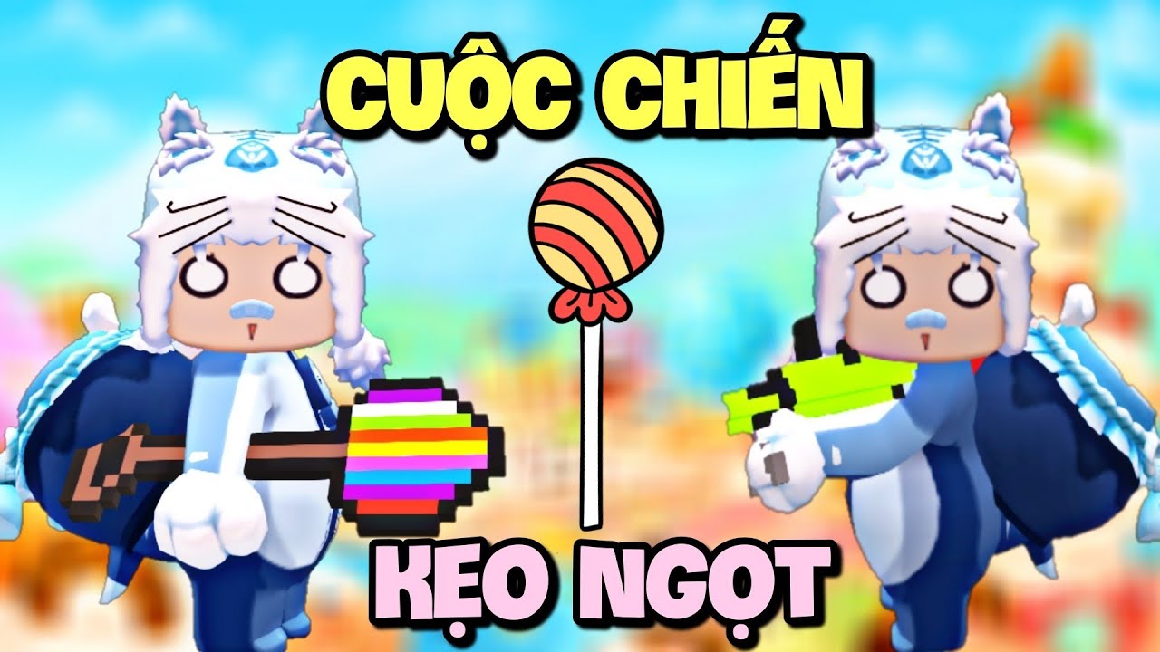 Cuộc chiến đào kẹo ngọt siêu tốc với nhân vật Nini trong Mini World | Mini Game | Meowpeo