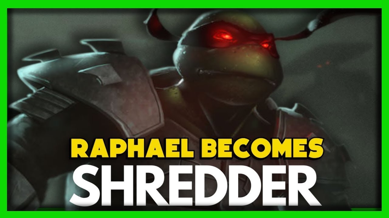 TMNT: ОБЪЯСНЕНИЕ момента, когда РАФАЭЛЬ стал Шреддером! (Моменты из комиксов)