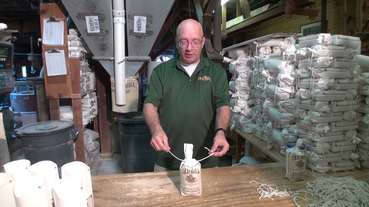 How to Tie a Millers Knot - with Chuck Childers, Miller at The Old Mill, Pigeon Forge, TN.