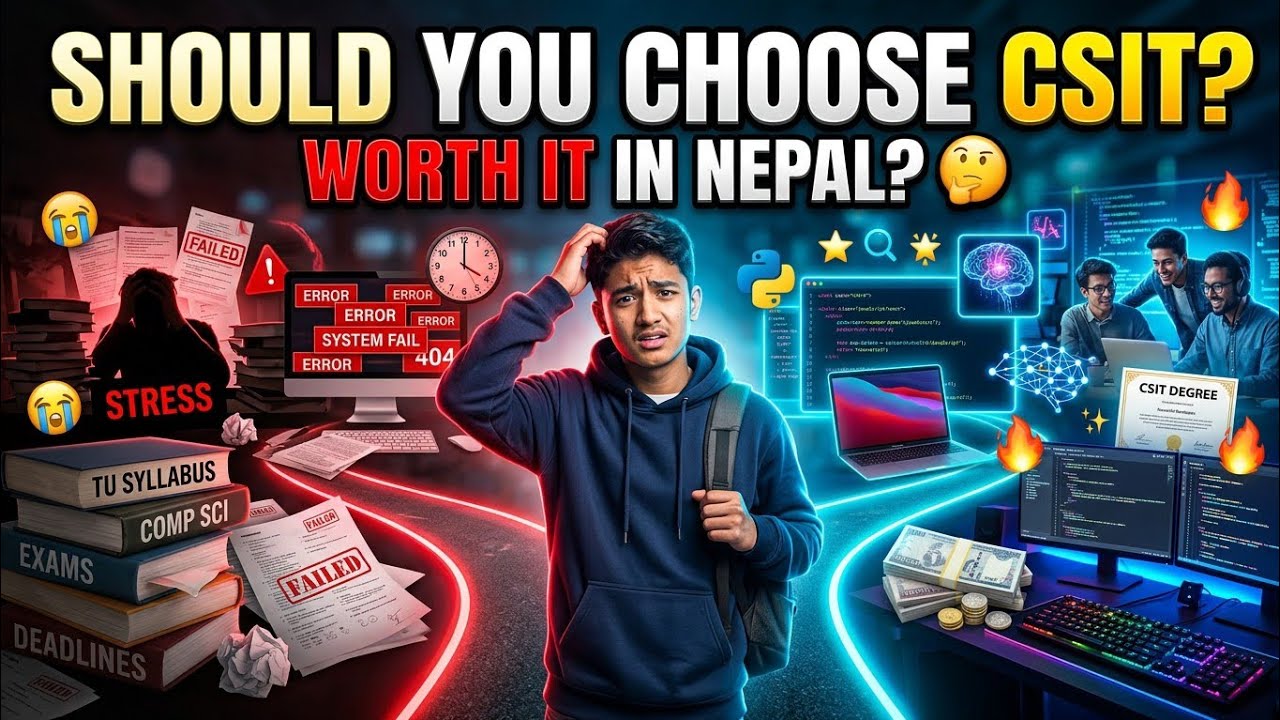 Should You Choose BSc CSIT in Nepal? || Worth It or Not || Complete Beginner Guide || Bsc CSIT Nepal