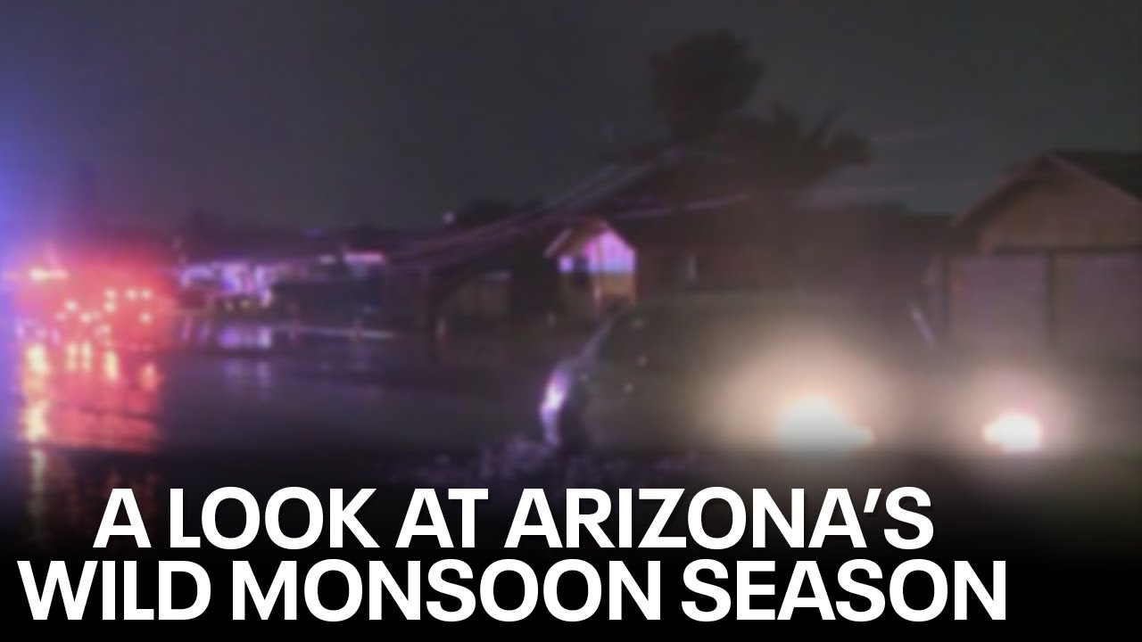 A look at Arizona's wild monsoon season