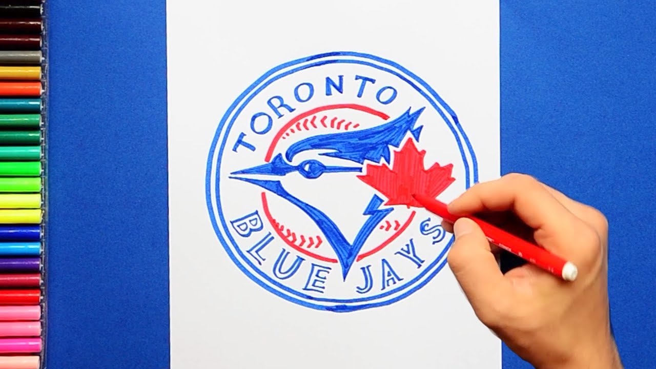 How to draw Toronto Blue Jays (MLB Team)