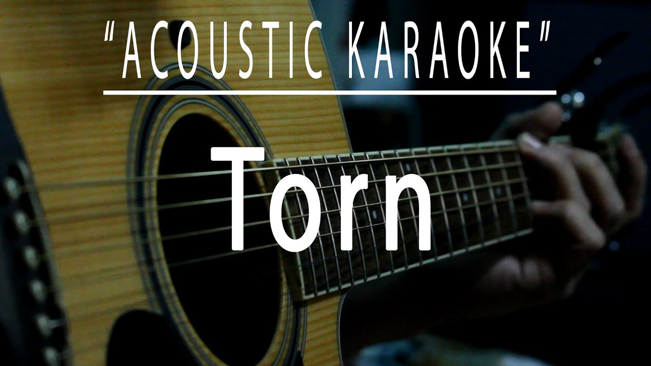 Torn - Natalie Imbruglia (Acoustic karaoke)