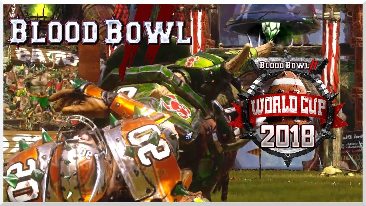 Blood Bowl 2 - World Cup 2018 1st Rd Crystal Hunter(Humans) vs. Yasmir(Orcs)!