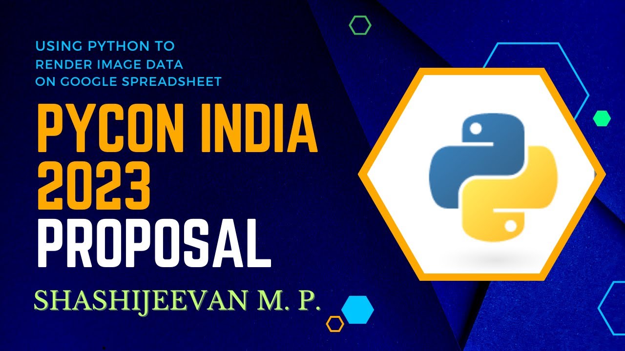 Pycon India 2023 Proposal - Image to Google Sheet