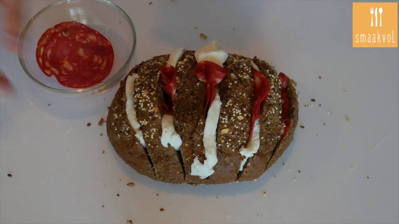 Zo maak je een smaakvol gevuld brood #Smaakvol