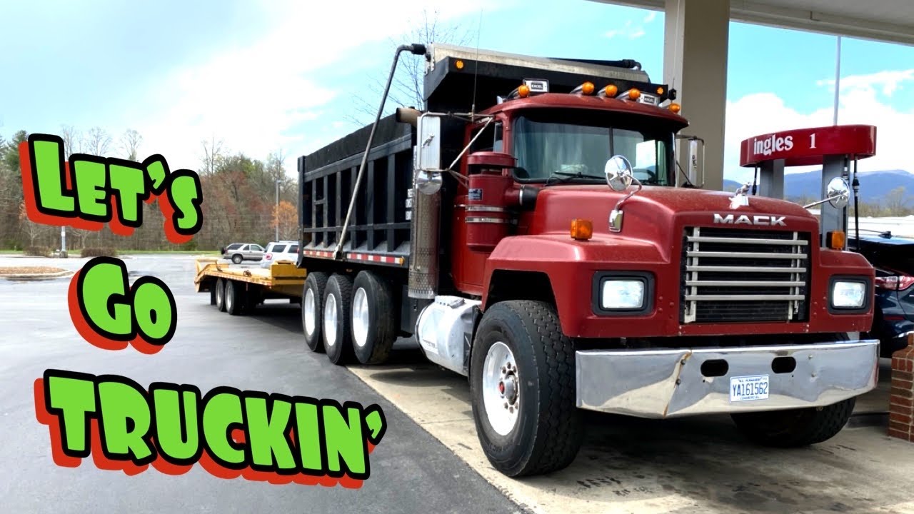 MACK RD688S HAULING EXCAVATOR | DigginLife21