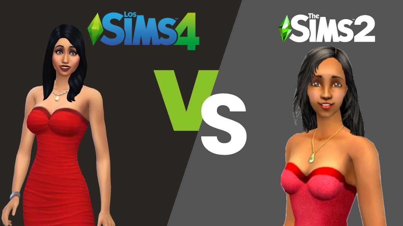 Sims 4 vs Sims 2 karşılaştırma
