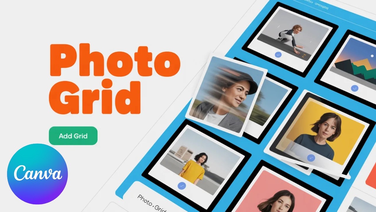 Создайте идеальную фотосетку в Canva за считанные минуты (урок по Canva)