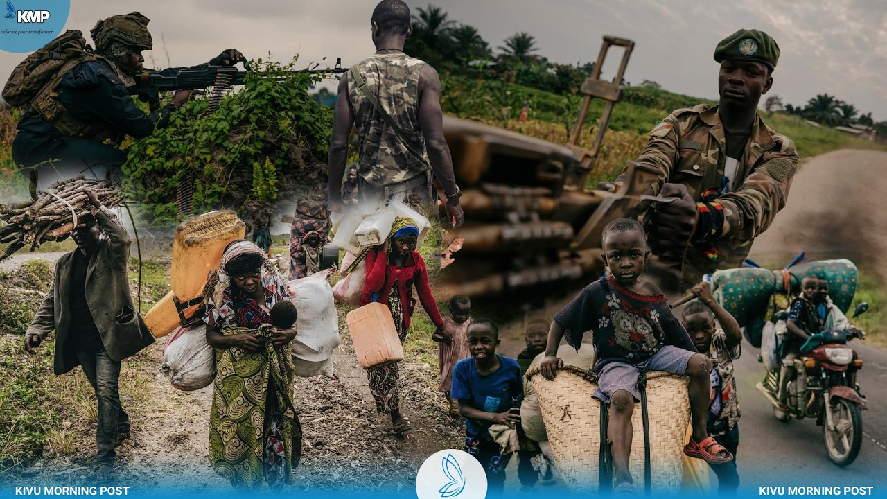 RDC-M23 : OFFENSIVES FARDC-WAZALENDO À KATOYI, LUKE ET KASENYI, LES DÉPLACÉS EN PANIQUE