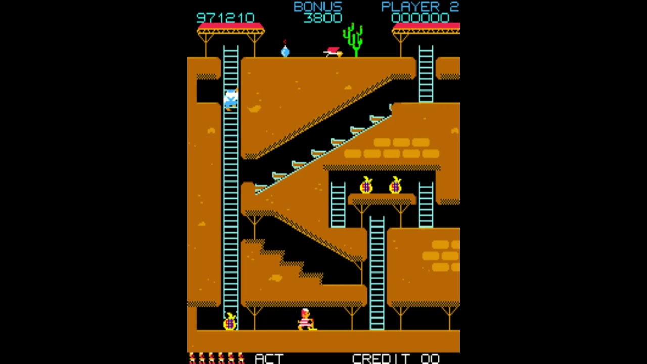 Super Bagman, 1984 Valadon Automation  - Llegando a los 999.999 puntos