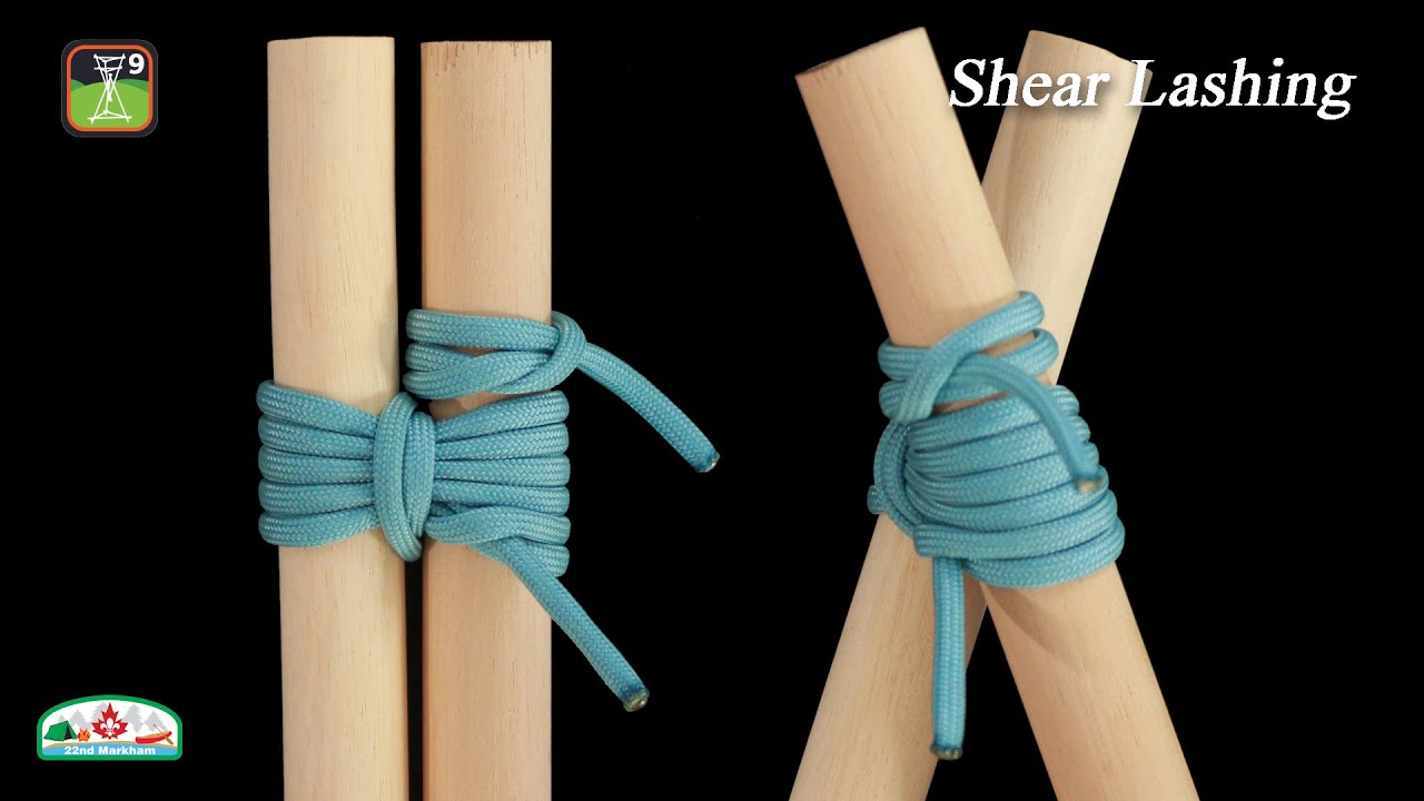 Knotting 303 - Shear Lashing