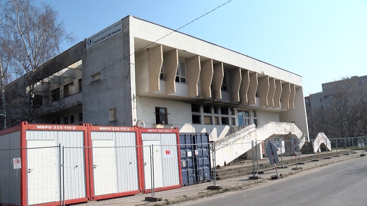 Na Trnávke sa začala obnova dlhodobo nevyužívaného Domu kultúry na Bulharskej ulici