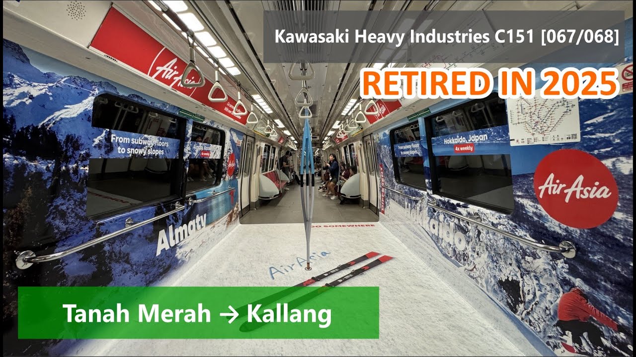 [RETIRED] [EWL] SMRT KHI C151 067/068: Tanah Merah → Kallang