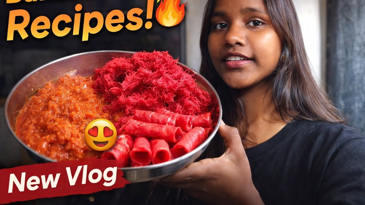 Vlog_53-||Ak simple sa din aur gajar ka halva|| 