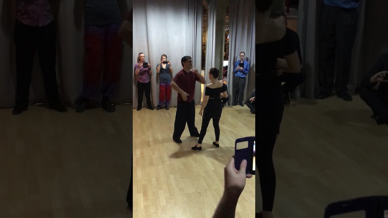 Ruben y Sabrina Veliz. Milonga. Moscow. 03/11/2019