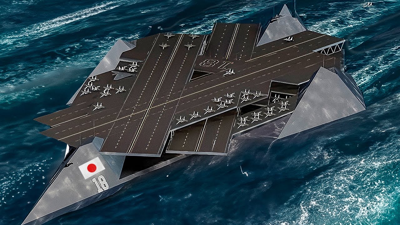 Japan's Billions $ Aircraft Carrier Is Ready To SHOCK The World!