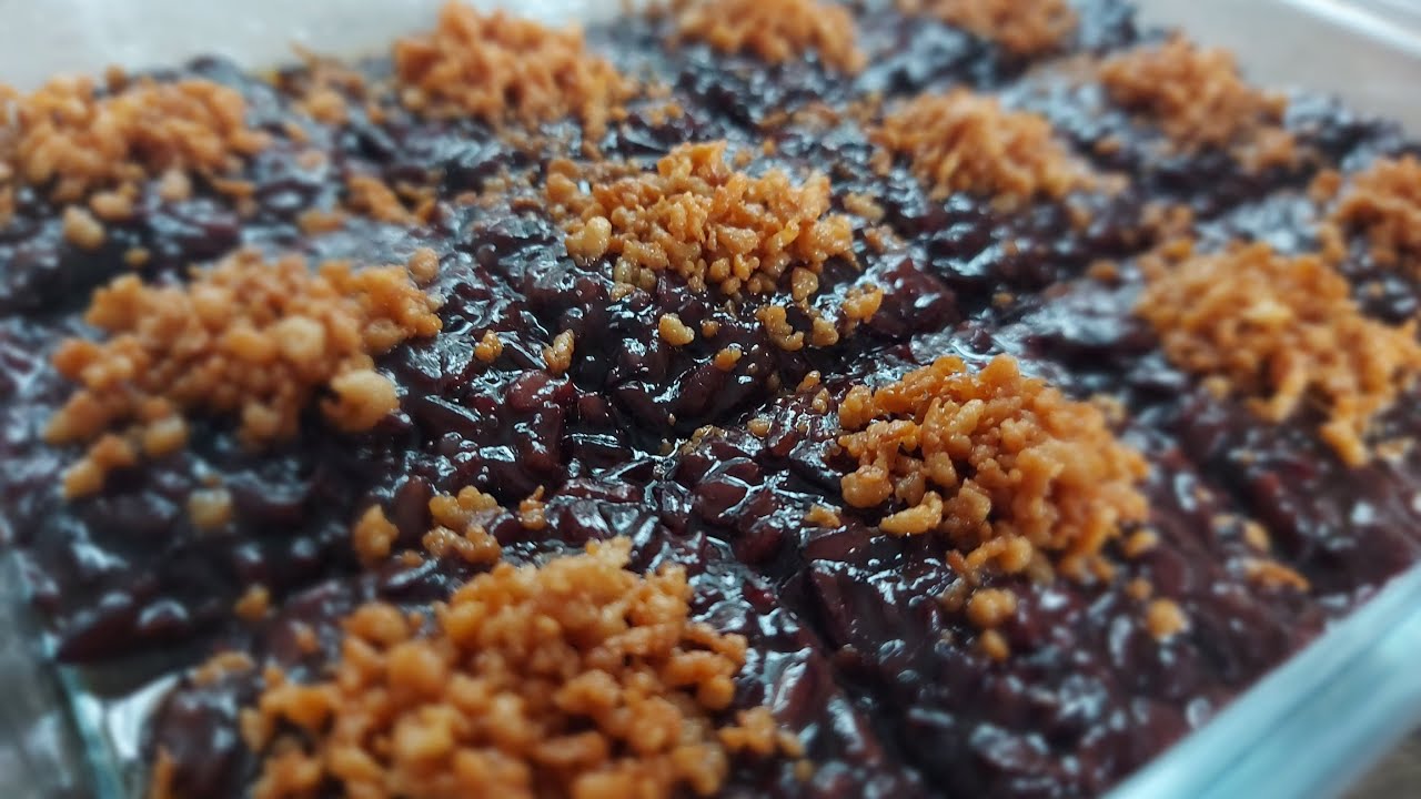 BLACK BIKO WITH LANGKA || BIKO WITH LANGKA AND LATIK