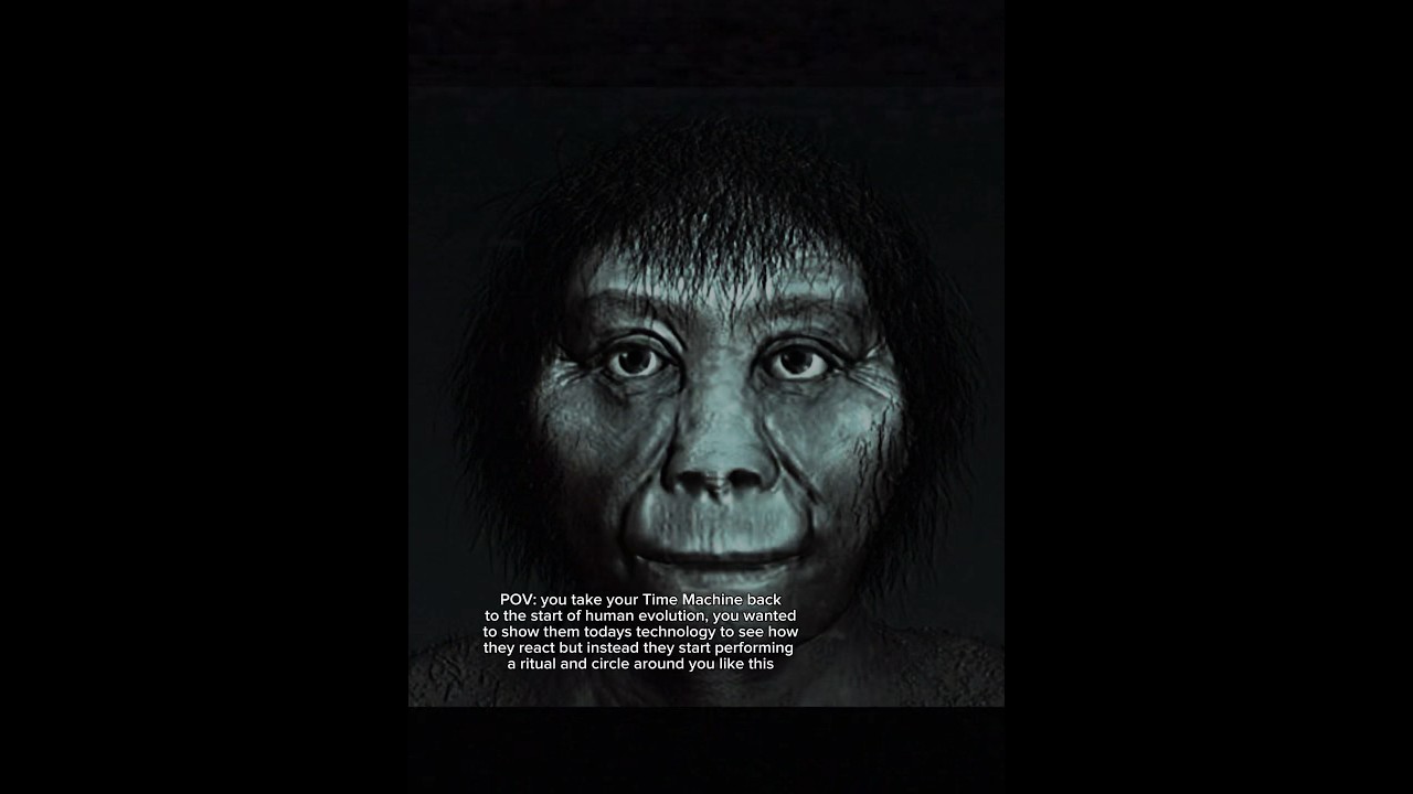 POV: you meet some early humans but something is off about them&hellip; #prehistoric #horror #neanderthal