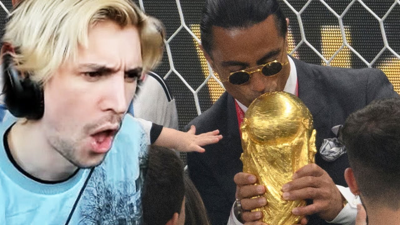 Salt Bae is Cringe | xQc Reacts to Penguinz0