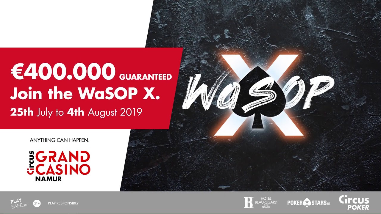 THE CASH NO LIMIT spécial OMAHA  - Grand Casino de Namur