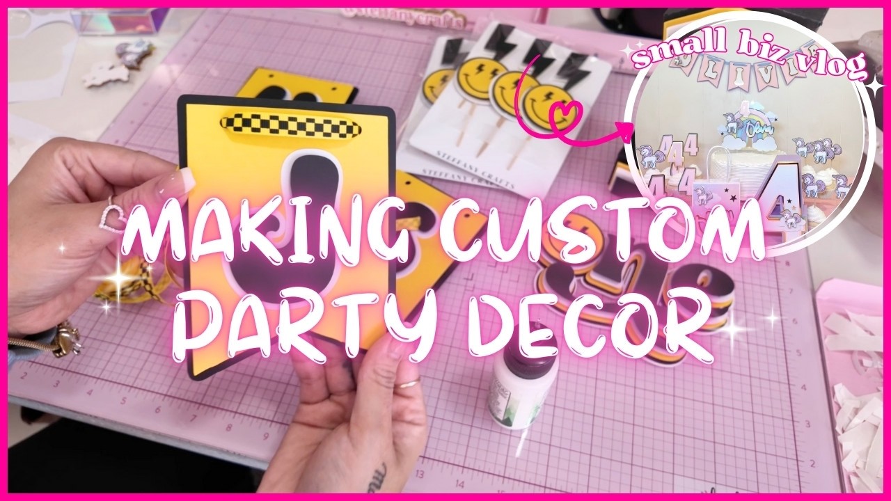 How I make party decor bundles from start to finish...