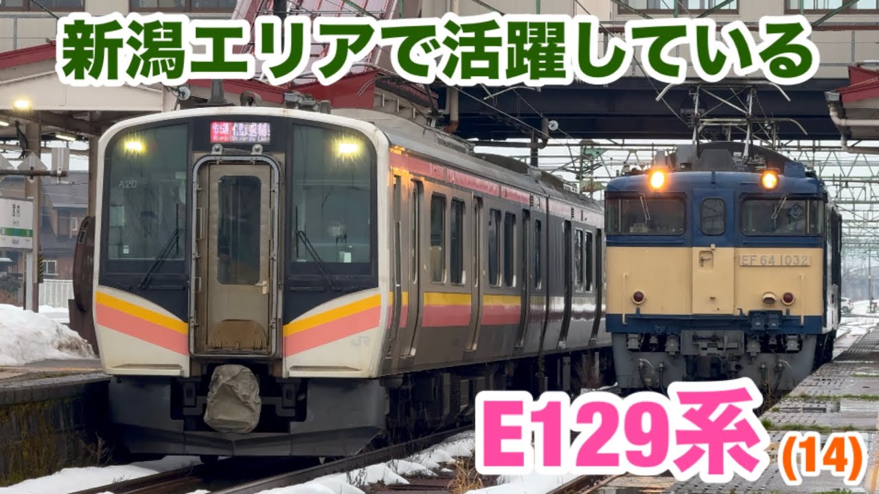 【走行シーン】新潟エリアで活躍しているE129系(14)
