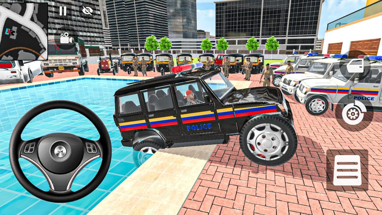 Modified Police Car 🚨 Gangster Life in Indian Streets | Open WorldGame gamefor android ♥️2026 🎯