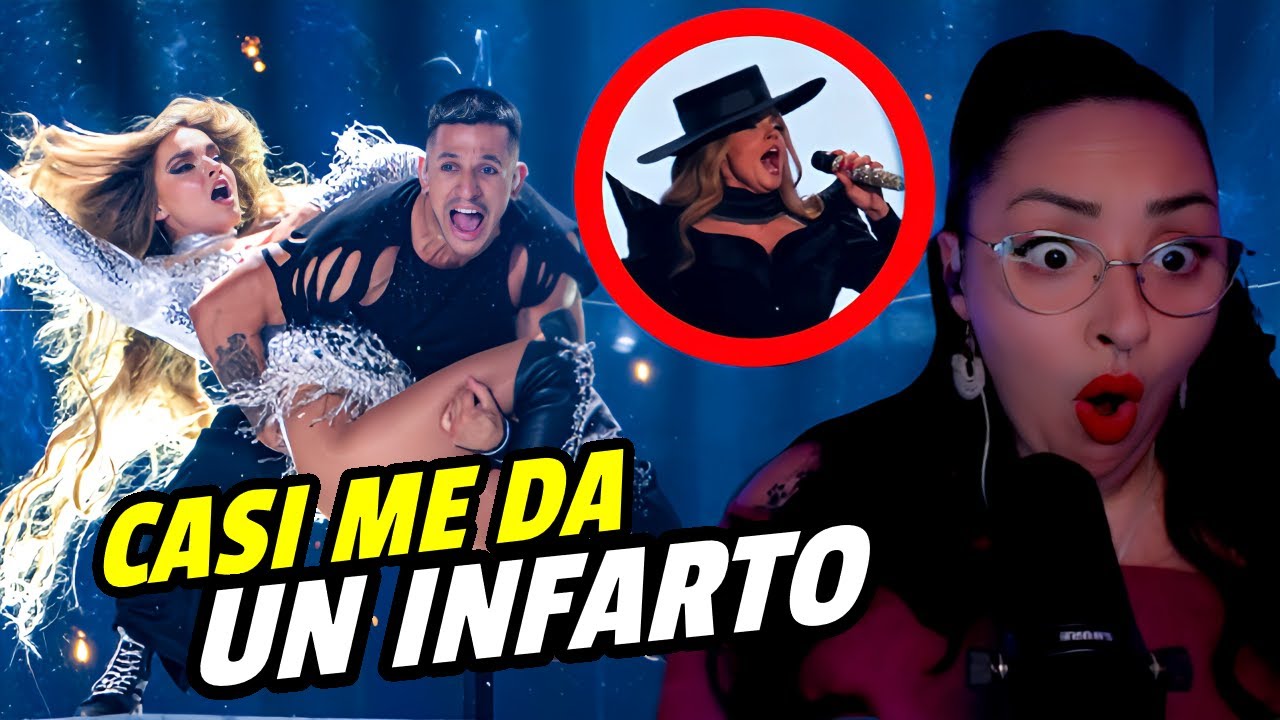 TACHAN A MELODY EN LA ACTUACION DE EUROVISION DE VULG@R | Vocal Coach ESPAÑOLA Reaction & Analysis