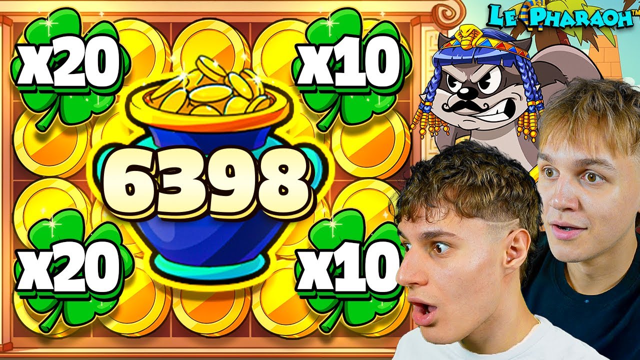 DOING OUR BIGGEST EVER BONUS ON LE PHARAOH! (HUGE WIN)